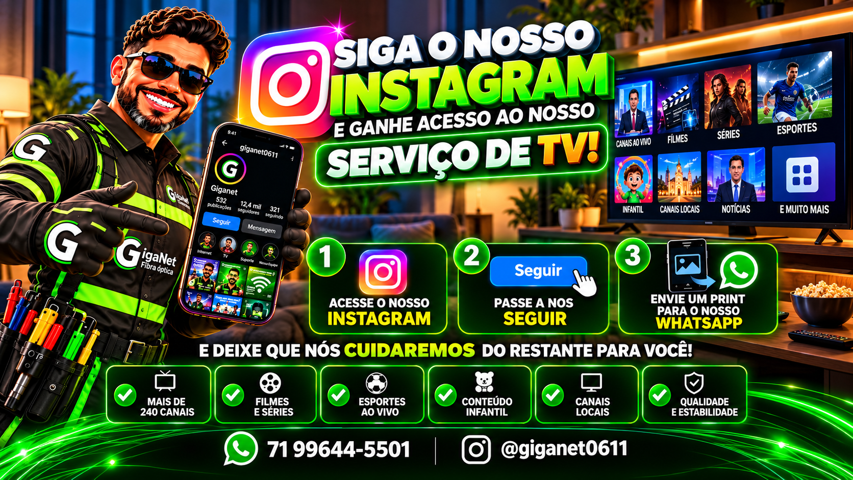 Banner promocional GigaTelNet