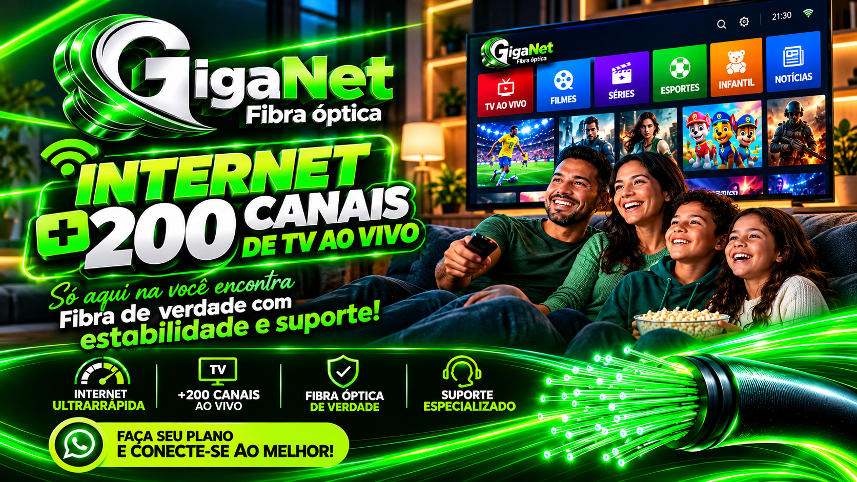 Banner promocional GigaTelNet