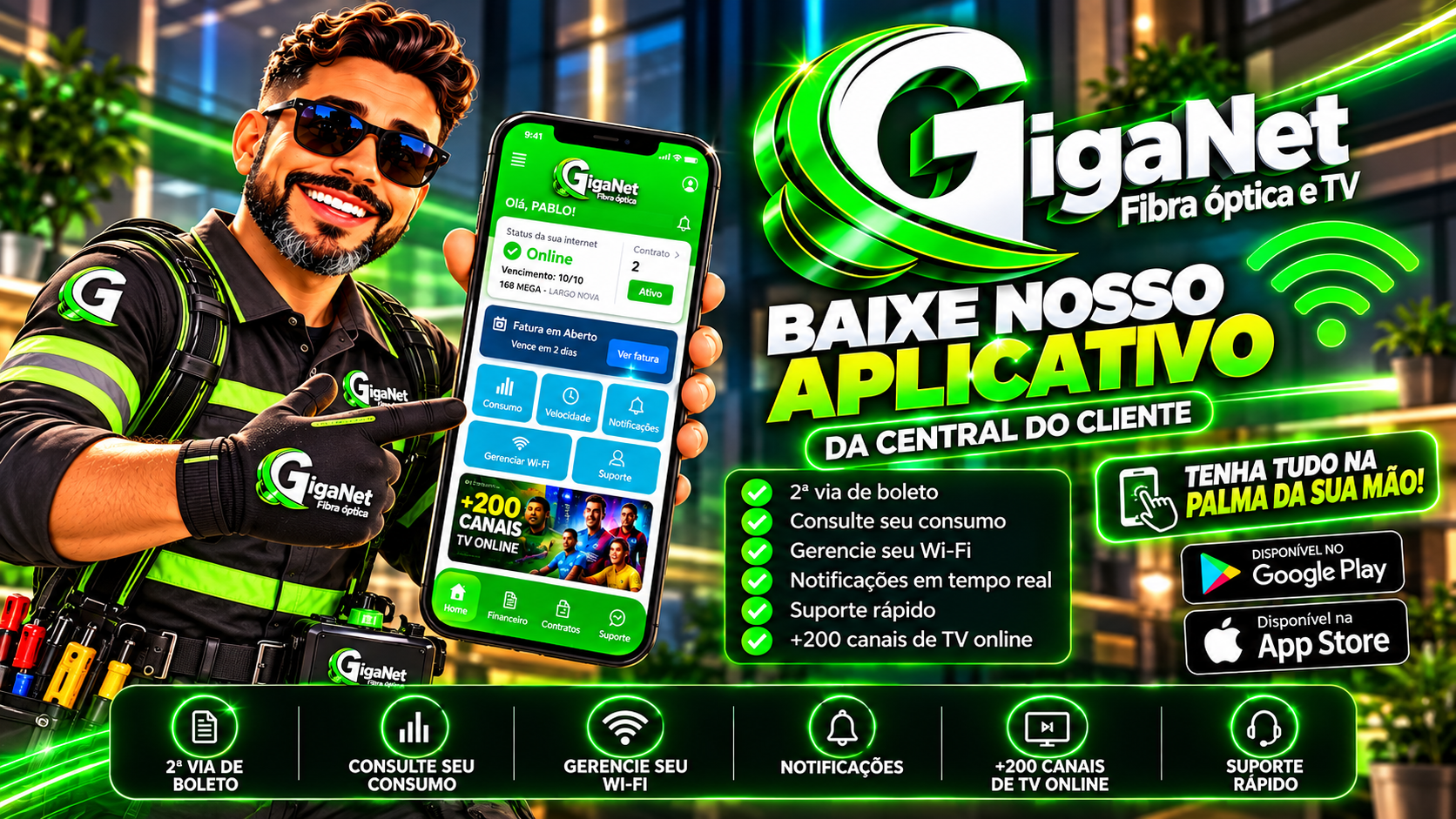 Banner promocional GigaTelNet